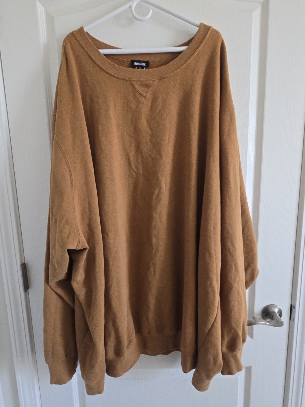 Oversized Crewneck Sweater - Mustard Yellow